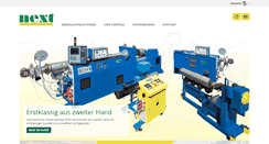 Desktop Screenshot of next-machines.com